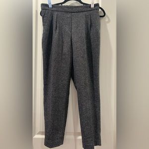 Aritzia Babaton Wool Blend pull-on lined trouser pant